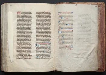 Het Gotha Missaal: Fol. 163v, Tekst, ca. 1375