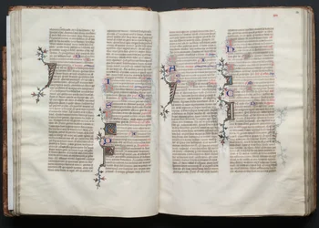The Gotha Missal: Fol. 33r, Tekst, ca. 1375