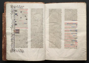 Het Gotha-missaal: Fol. 4r, tekst, ca. 1375