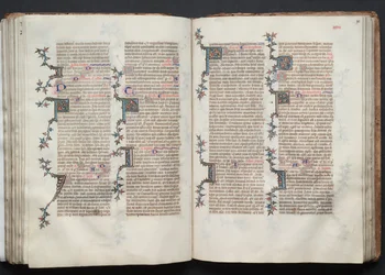 Het Gotha-missaal: Fol. 89v, tekst, c. 1375