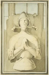 Beeld van Robert, Hertog van Normandië, in St. Philip