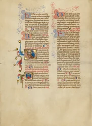 Initial G: Sint Franciscus