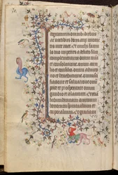 Getijden van Karel de Edele, koning van Navarra (1361-1425): fol. 15v, Tekst