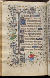 Getijden van Karel de Edele, koning van Navarra (1361-1425): fol. 55v, Tekst