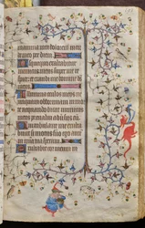 Getijden van Karel de Edele, koning van Navarra (1361-1425): fol. 97r, Tekst