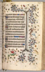 Uren van Charles de Edele, Koning van Navarra 1361-1425: fol. 188r, Tekst, ca. 1405