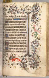 Getijdenboek van Karel de Edele, Koning van Navarra: fol. 193r, Tekst