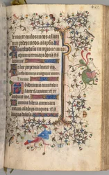 Getijdenboek van Karel de Edele, Koning van Navarra: fol. 203r, Tekst