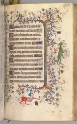 Getijdenboek van Karel de Edelmoedige, Koning van Navarra 1361-1425: fol. 211r, tekst, ca. 1405
