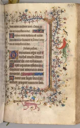 Getijdenboek van Karel de Edele, Koning van Navarra 1361-1425: fol. 219r, Tekst, ca. 1405