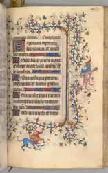 Getijdenboek van Karel de Edele, koning van Navarra 1361-1425: fol. 230r, tekst, ca. 1405