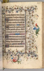 Getijdenboek van Karel de Edele, Koning van Navarra 1361-1425: fol. 243r, Tekst