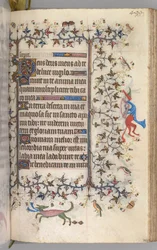 Getijdenboek van Karel de Edele, Koning van Navarra 1361-1425: fol. 244r, Tekst, ca. 1405
