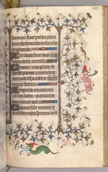 Getijdenboek van Karel de Edele, koning van Navarra 1361-1425: fol. 247r, Tekst, c. 1405