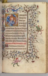 Uren van Karel de Edele, Koning van Navarra 1361-1425, fol. 274r, St. Stefanus, c. 1405