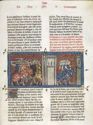 Een slag met Jan, koning van Engeland, en Lodewijk VIII op mars, uit 