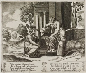 Ceres weigert Psyche hulp