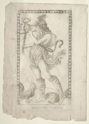 Mercurius (uit de Tarocchi, serie A: Firmamenten van het Universum, #42)