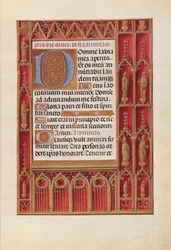 Getijdenboek van Koningin Isabella de Katholieke, Koningin van Spanje: Fol. 18r, ca. 1500