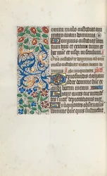 Getijdenboek Gebruik van Rouen: fol. 105v, ca. 1470