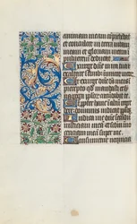 Getijdenboek Gebruik van Rouen: fol. 113v, ca. 1470