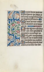 Getijdenboek Gebruik van Rouen: fol. 128v, c. 1470