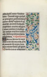 Getijdenboek Gebruik van Rouen: fol. 133r, ca. 1470
