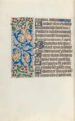 Getijdenboek Gebruik van Rouen: fol. 143v, ca. 1470