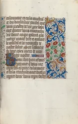 Getijdenboek Gebruik van Rouen: fol. 152r, ca. 1470