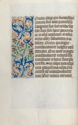 Getijdenboek Gebruik van Rouen: fol. 23v, ca. 1470