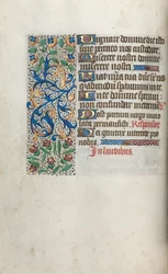 Getijdenboek Gebruik van Rouen: fol. 38v, ca. 1470