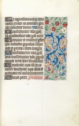 Getijdenboek Gebruik van Rouen: fol. 42r, c. 1470