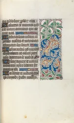 Getijdenboek Gebruik van Rouen: fol. 48r, ca. 1470