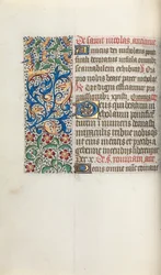 Getijdenboek Gebruik van Rouen: fol. 52v, ca. 1470