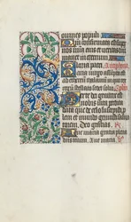 Getijdenboek Gebruik van Rouen: fol. 60v, c. 1470