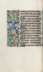 Getijdenboek Gebruik van Rouen: fol. 61v, ca. 1470