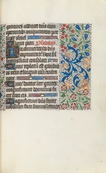 Getijdenboek Gebruik van Rouen: fol. 72r, ca. 1470