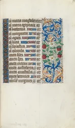 Getijdenboek Gebruik van Rouen: fol. 94r, c. 1470