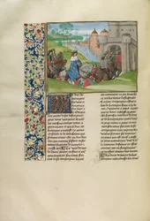 Lodewijk van Anjou trekt Parijs binnen