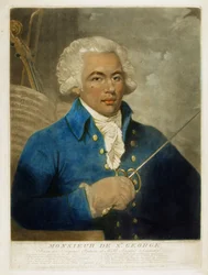 Monsieur de St. George, gegraveerd door W. Ward, 1788