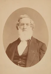 Cabinetkaart van Gideon Welles, 1860-1878
