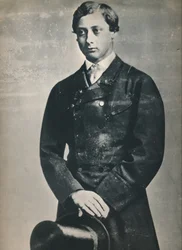 Edward VII als Prins van Wales, New York, 1860