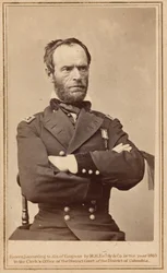 Generaal William Tecumseh Sherman,1865 (foto)