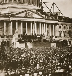 Inhuldiging van President Lincoln, 4 maart 1861