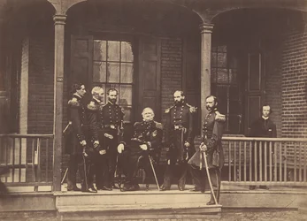 Luitenant-generaal Scott, Generaal-in-Chief U.S. Army, & Staf, 6 september 1861