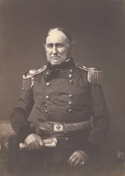 Generaal-majoor David E. Twiggs, ca. 1859