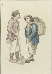 Twee boeren in gesprek