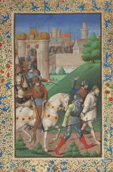 Blad uit een manuscript