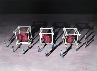 More Than One, 2021 (acryl op paneel)
