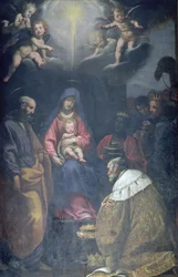 Aanbidding der Wijzen, 1629